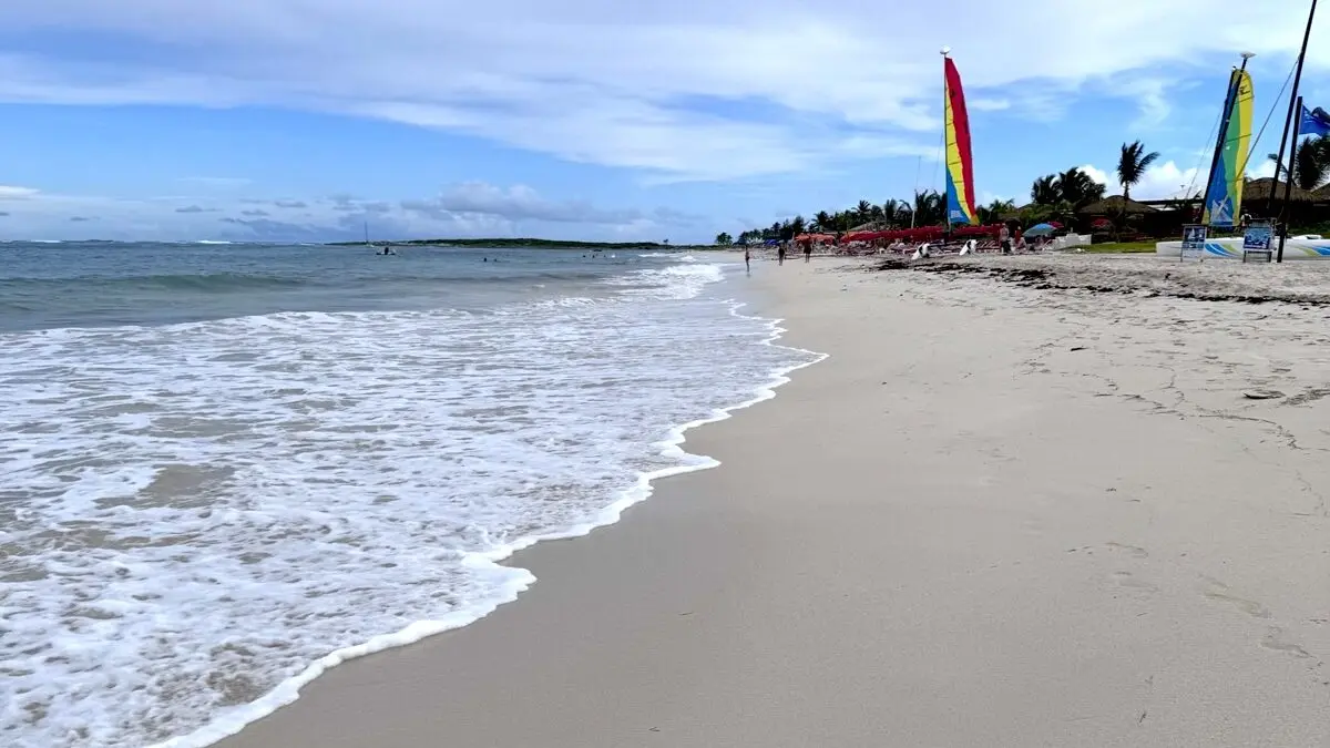 Orient Beach in St. Maarten