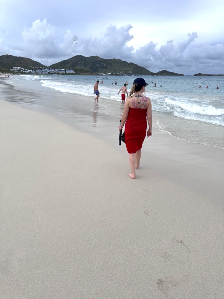 Orient Beach in St. Maarten