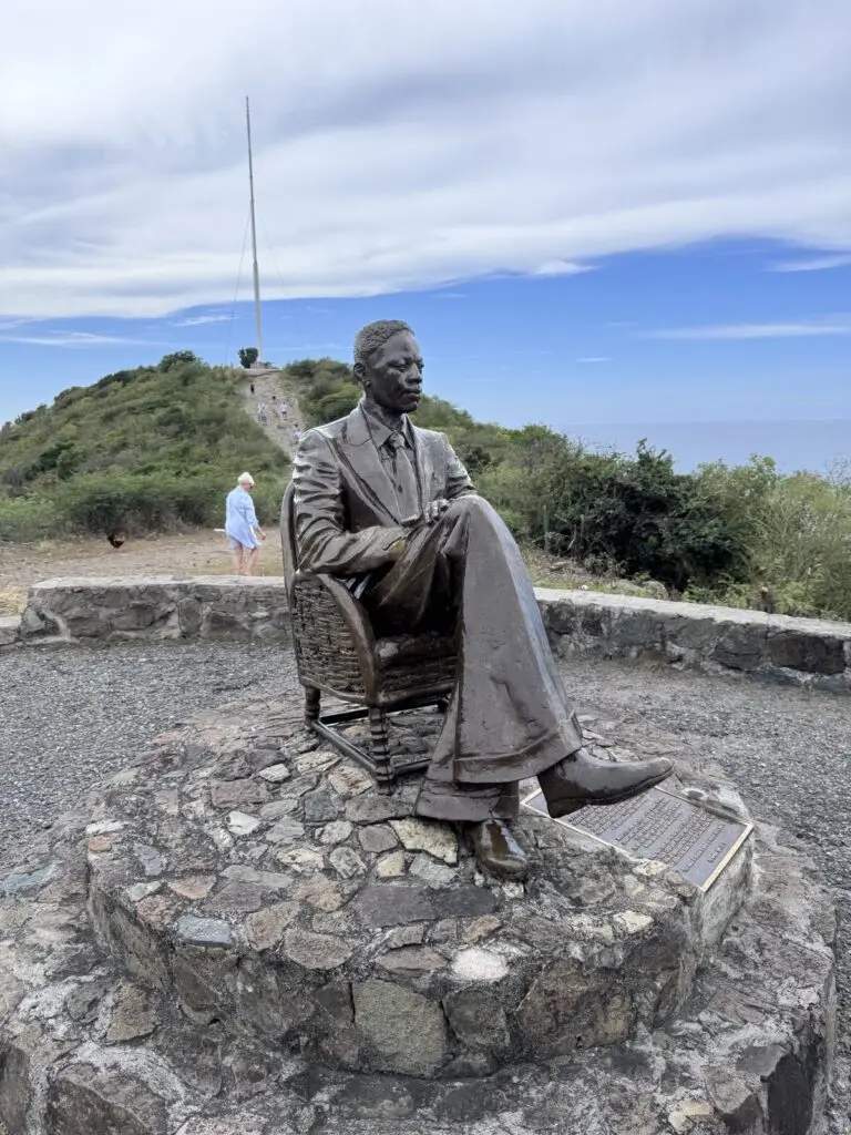 Denkmal William Henry Bell II in St. Maarten