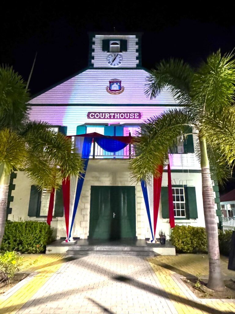 Courthouse - Gerichtsgebäude von Philipsburg