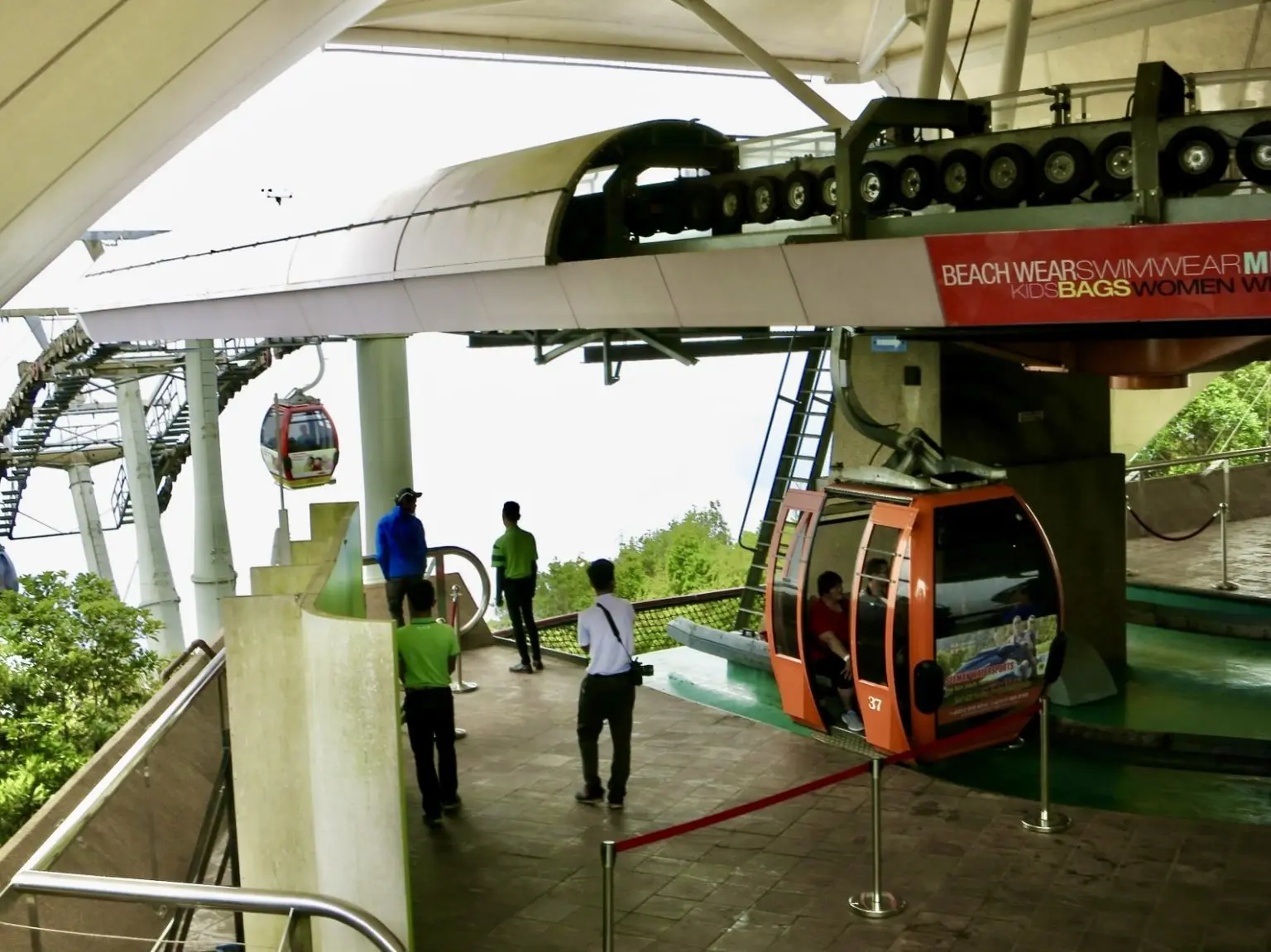Bergstation Langkawi Seilbahn