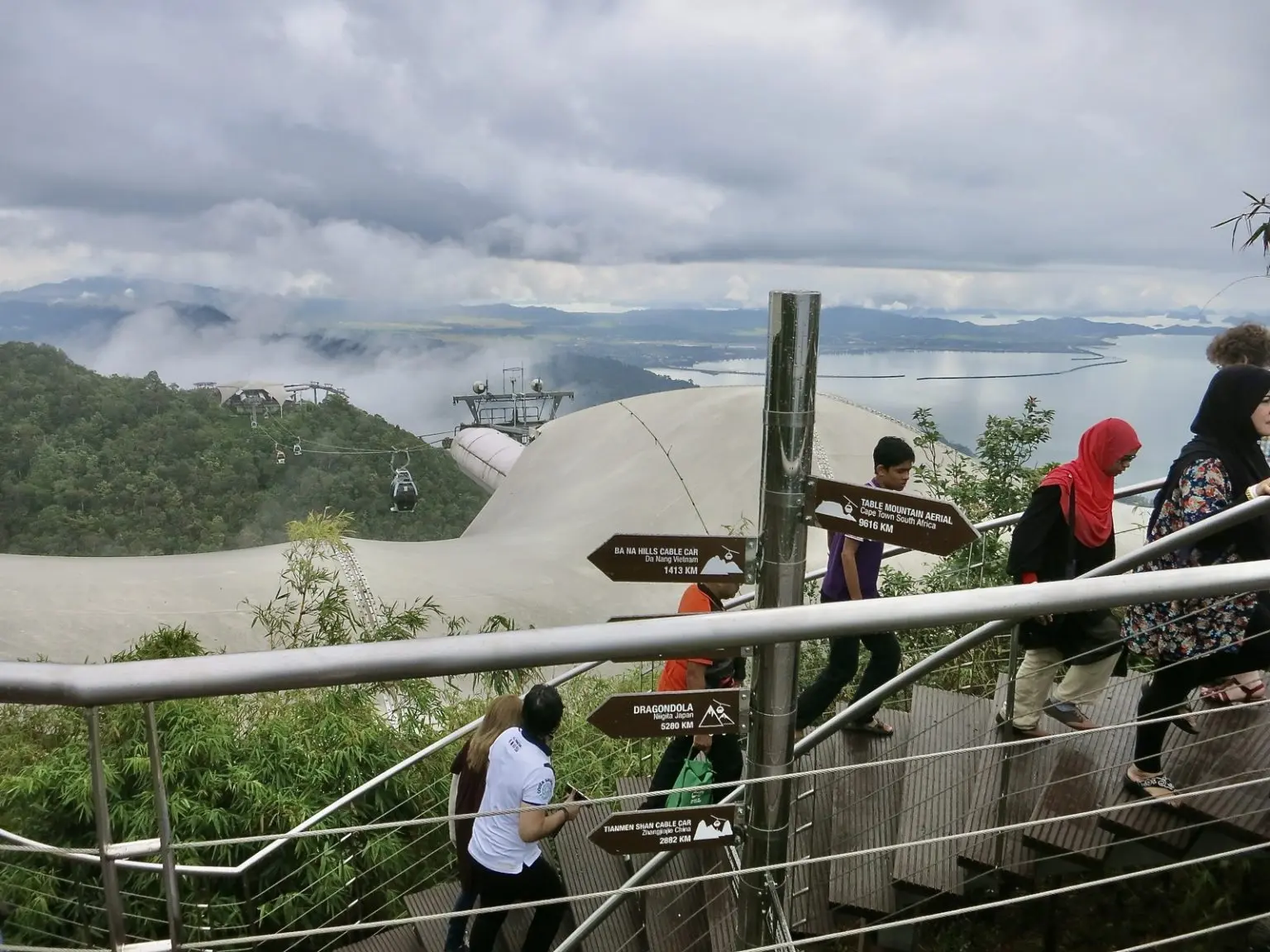 Aussicht Langkawi Seilbahn