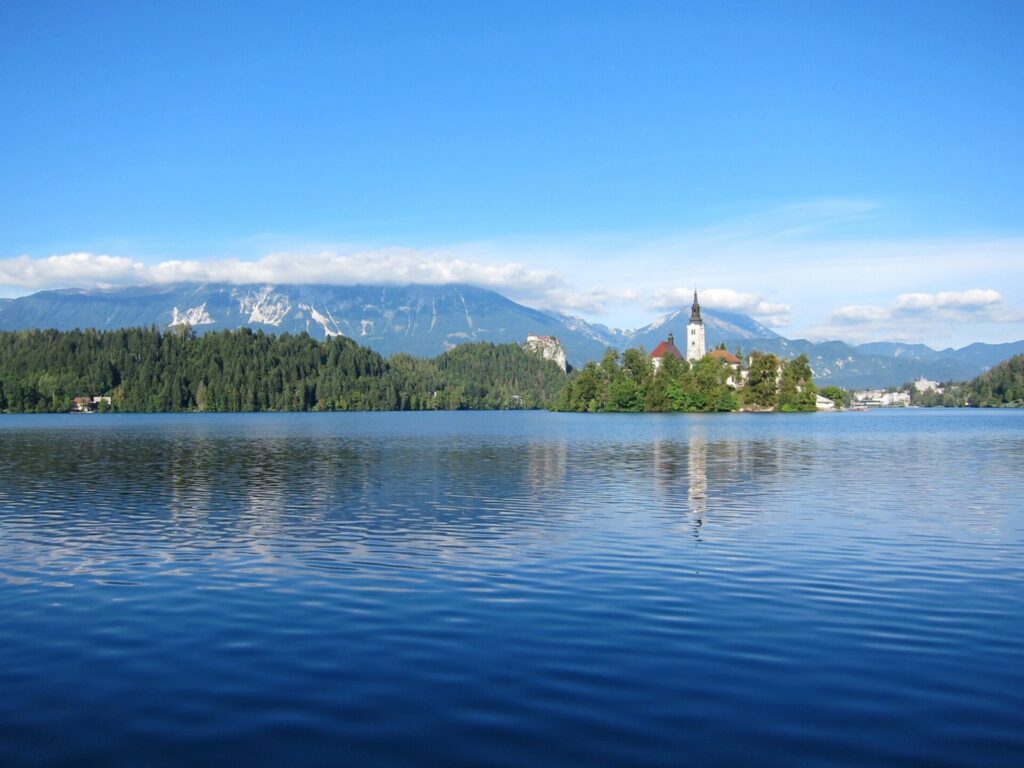Bleder See in Slowenien