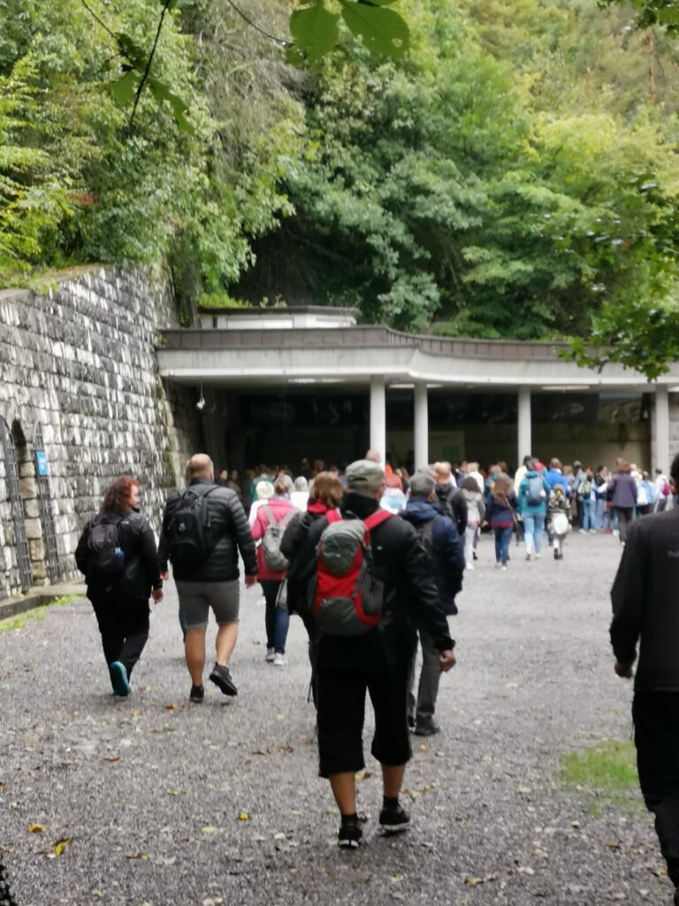 Eingang zu den Höhlen von Škocjan