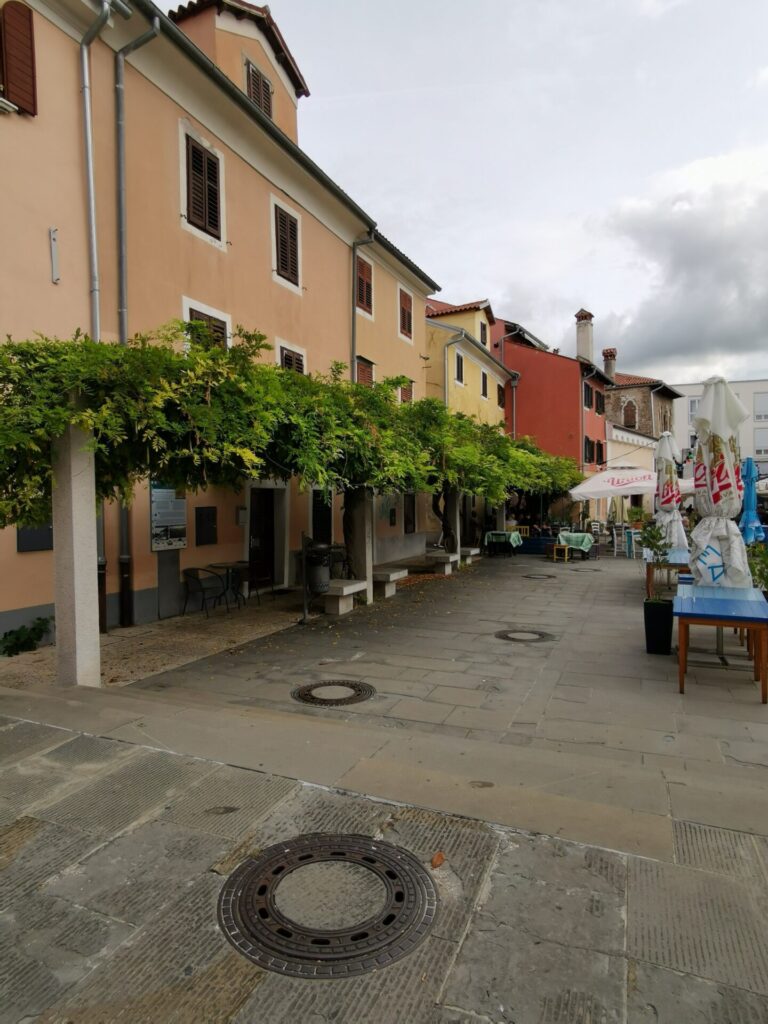 Carpaccio-Platz (Carpacciov trg) in Koper