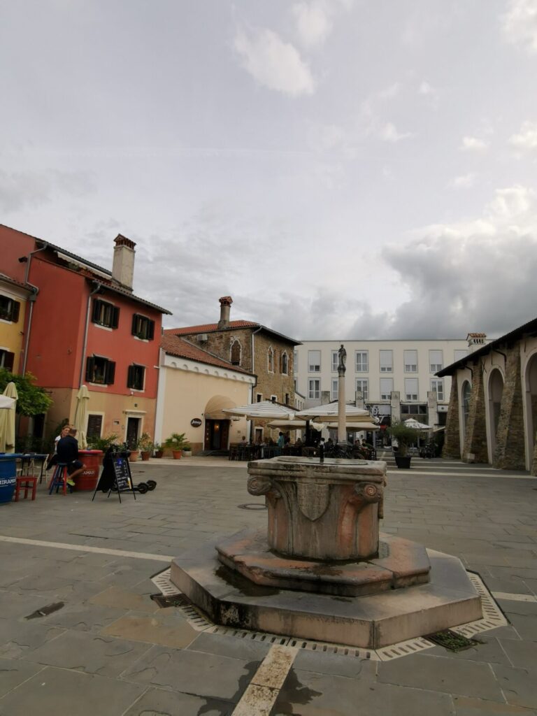 Carpaccio-Platz (Carpacciov trg) in Koper