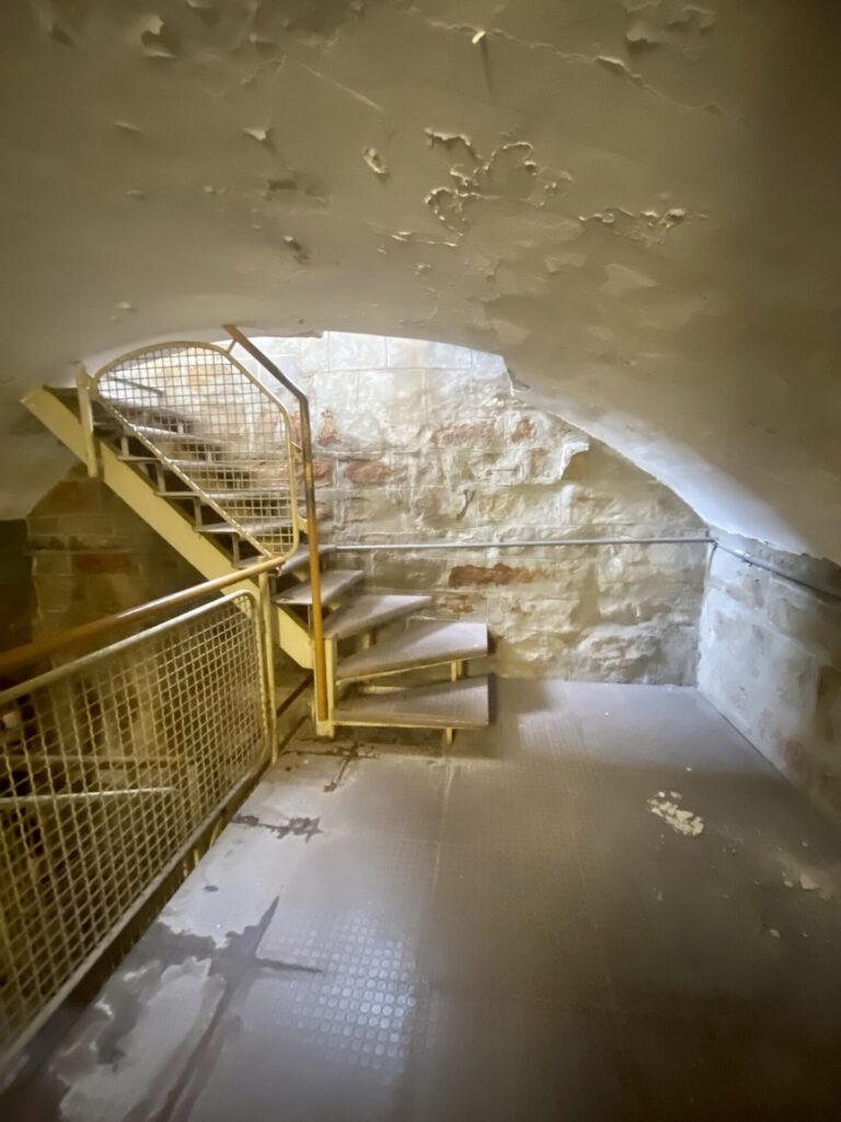 Treppe im Glockenturm Bell Tower in Koper