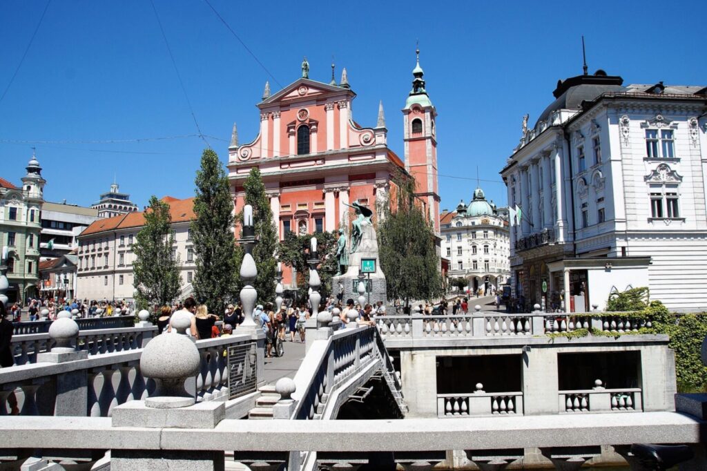 Ljubljana in Slowenien