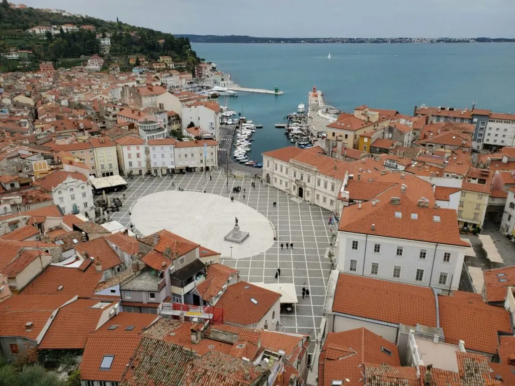 Küstenstadt Piran in Slowenien