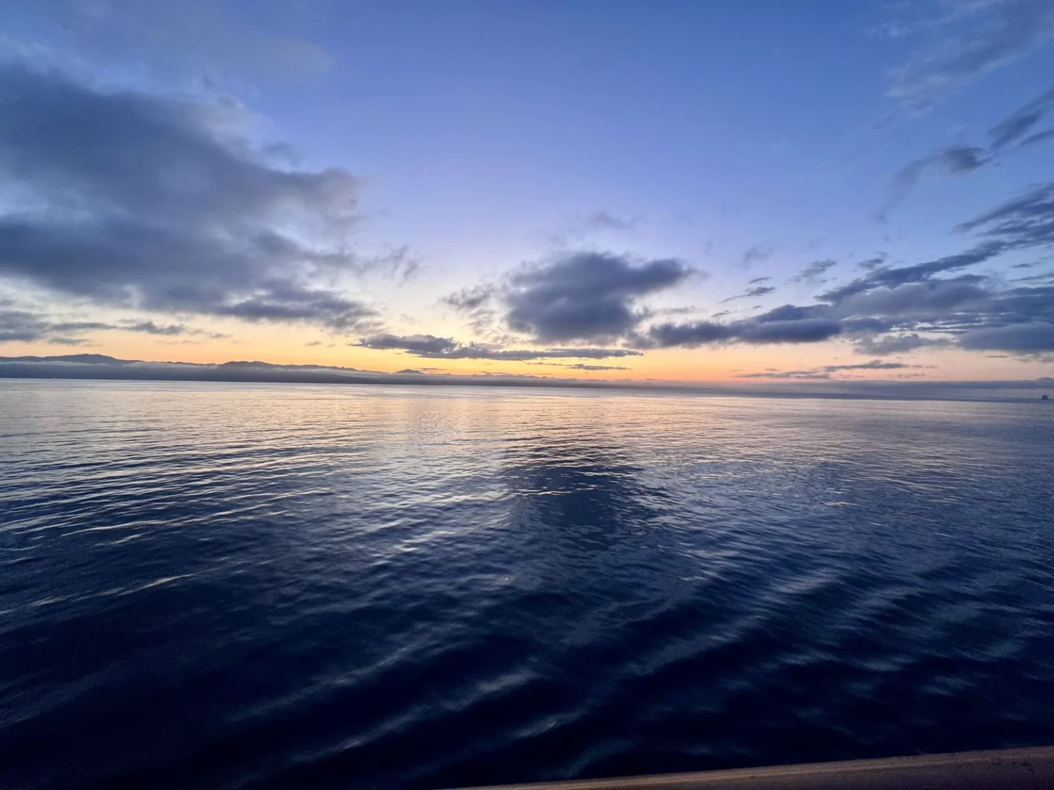 Sonnenaufgang in Genua