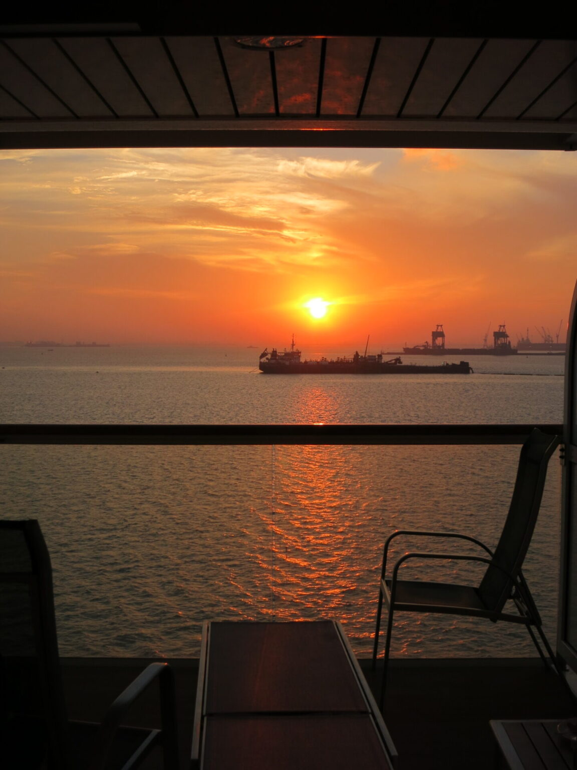 Sonnenuntergang Manama Bahrain