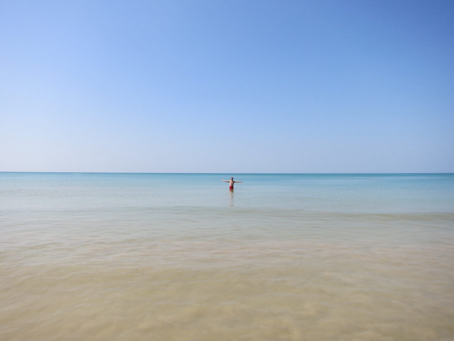 Strand in Thailand Khao Lak