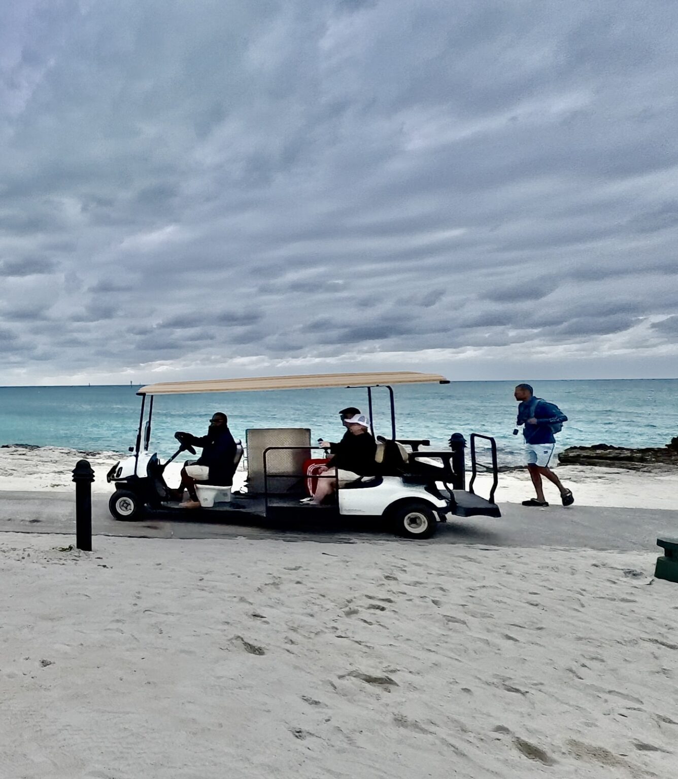 Golf Carts auf Ocean Cay Bahamas