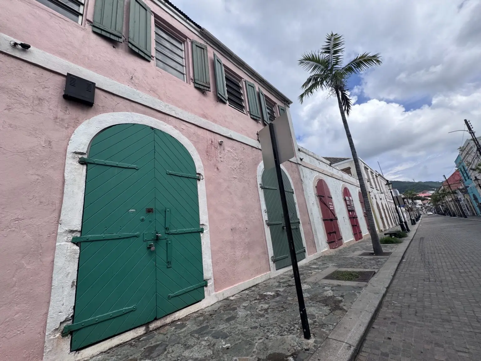 Main Street (Dronningens Gade) in Saint Thomas