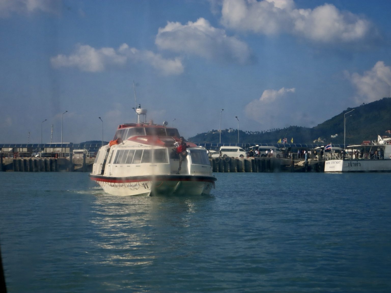 Tender Boot auf Kho Samui