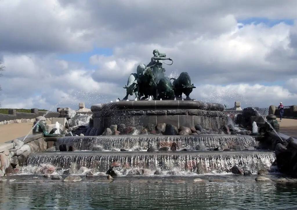 Gefion Springbrunnen in Kopenhagen