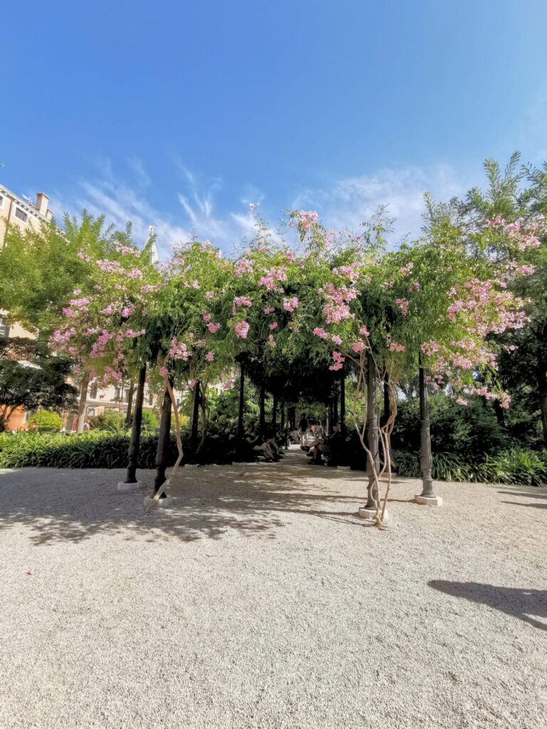 Garten Giardini Reali in Venedig