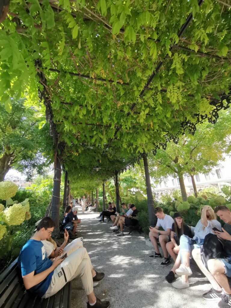 Garten Giardini Reali in Venedig
