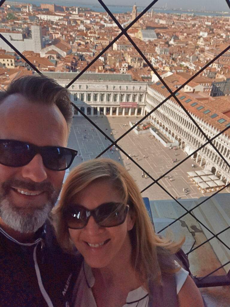 Markusturm Aussichtsplattform in Venedig