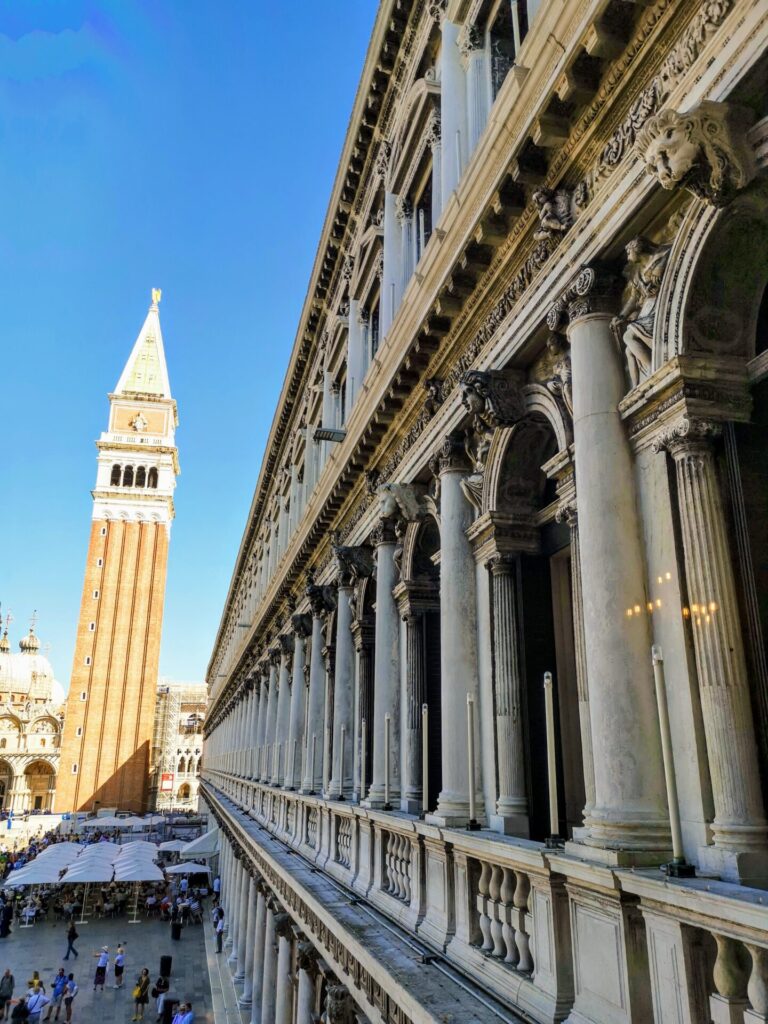 Ausblick vom Museum Correr in Venedig