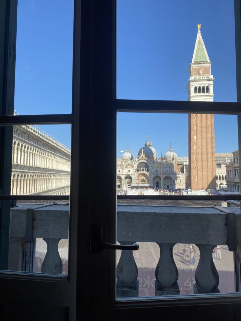Ausblick vom Museum Correr in Venedig