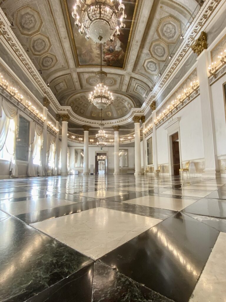 Saal im Museum Correr in Venedig