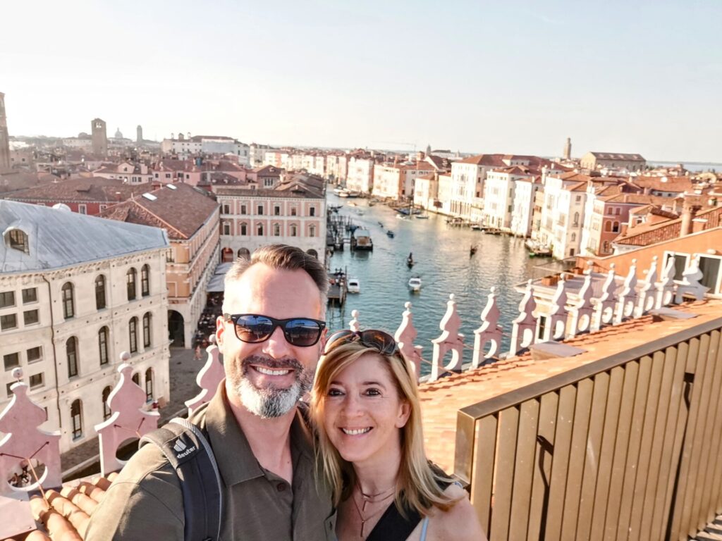 T Fondaco dei Tedeschi Dachterasse in Venedig