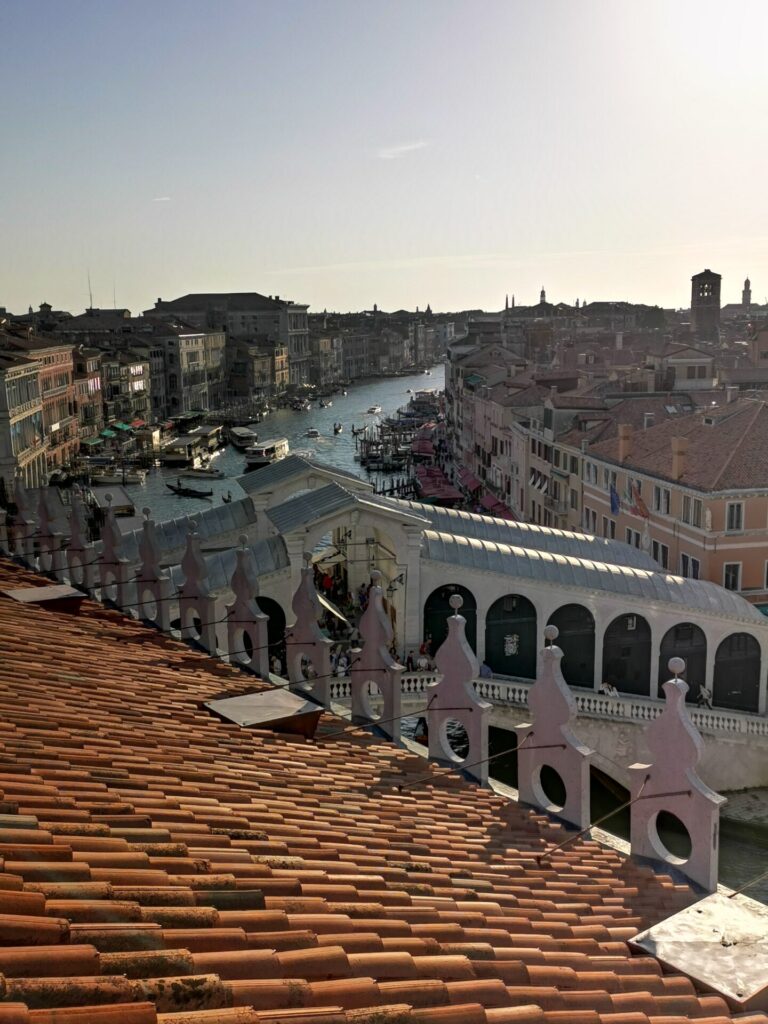 T Fondaco dei Tedeschi Dachterasse in Venedig