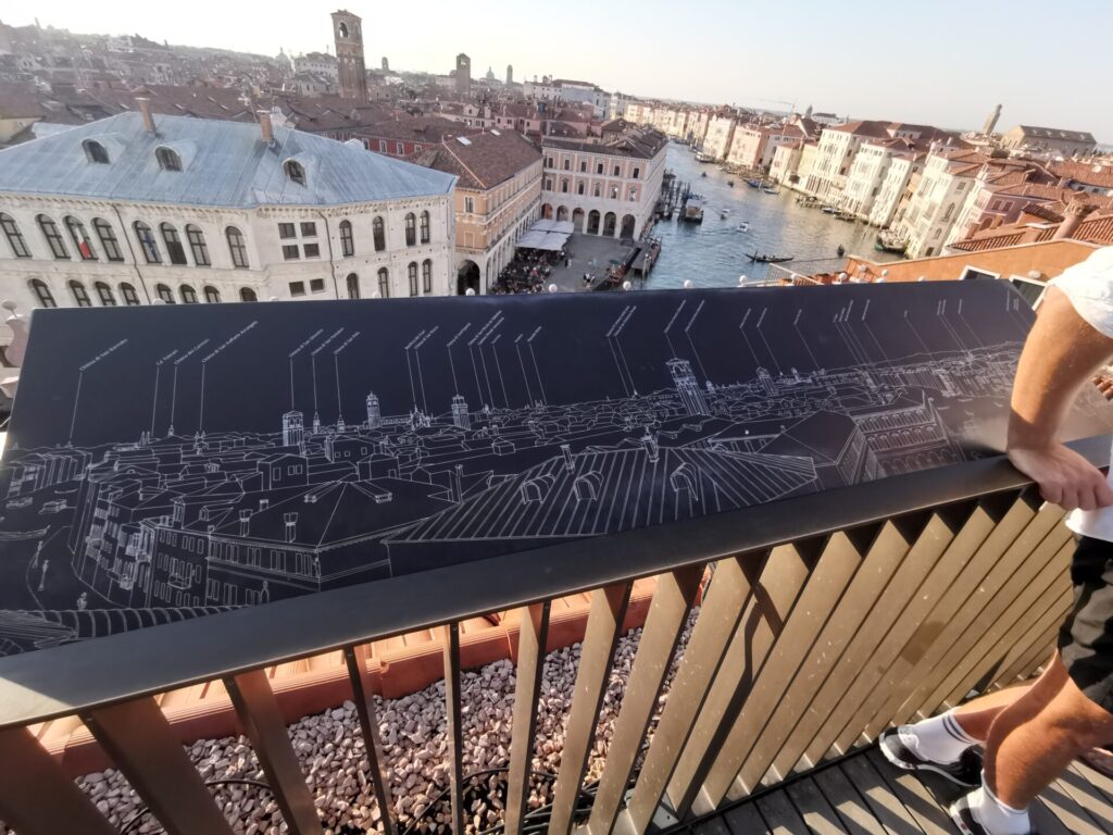 T Fondaco dei Tedeschi Dachterrasse in Venedig