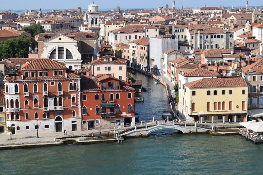 Blick auf Venedig 
