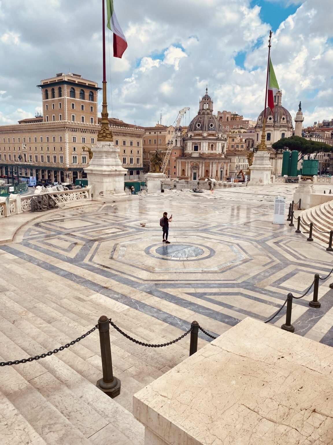 Monumento a Vittorio Emanuele II in Rom