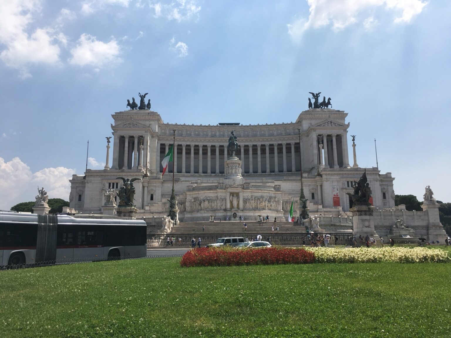 Monumento a Vittorio Emanuele II in Rom