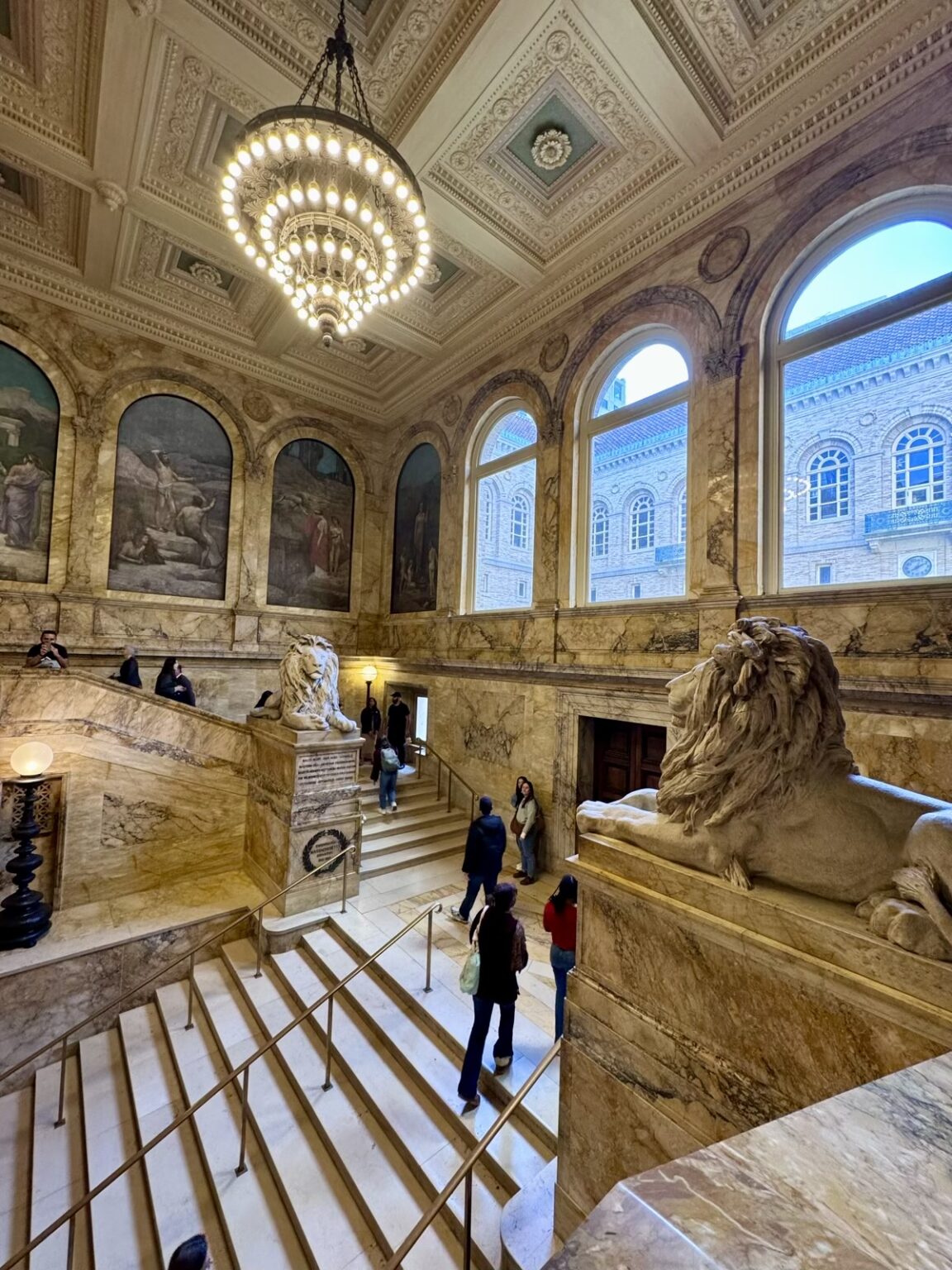 Boston Public Library von innen