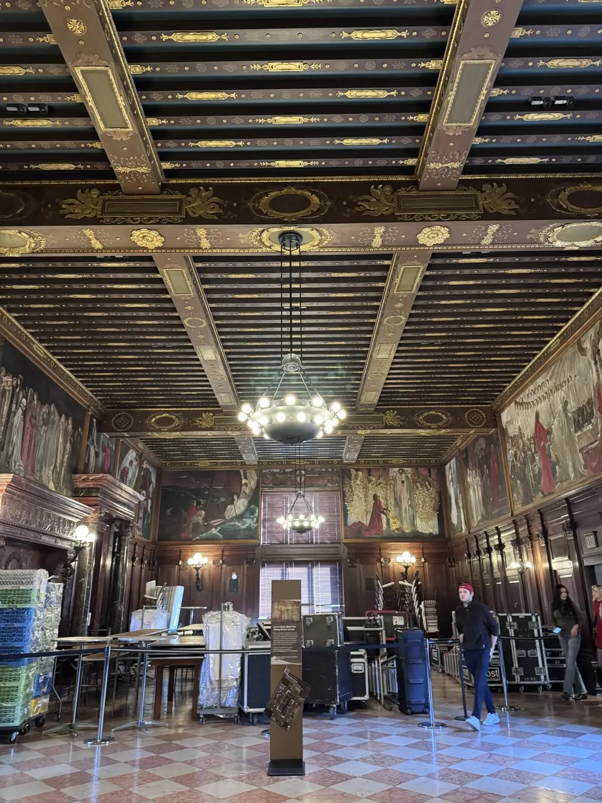 Boston Public Library von innen