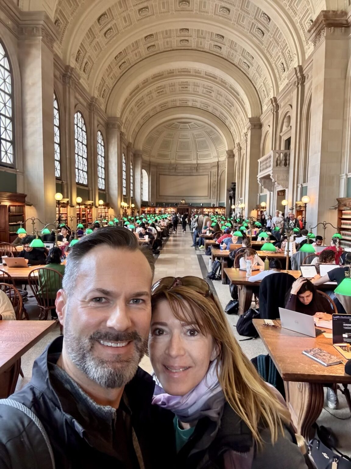Boston Public Library von innen
