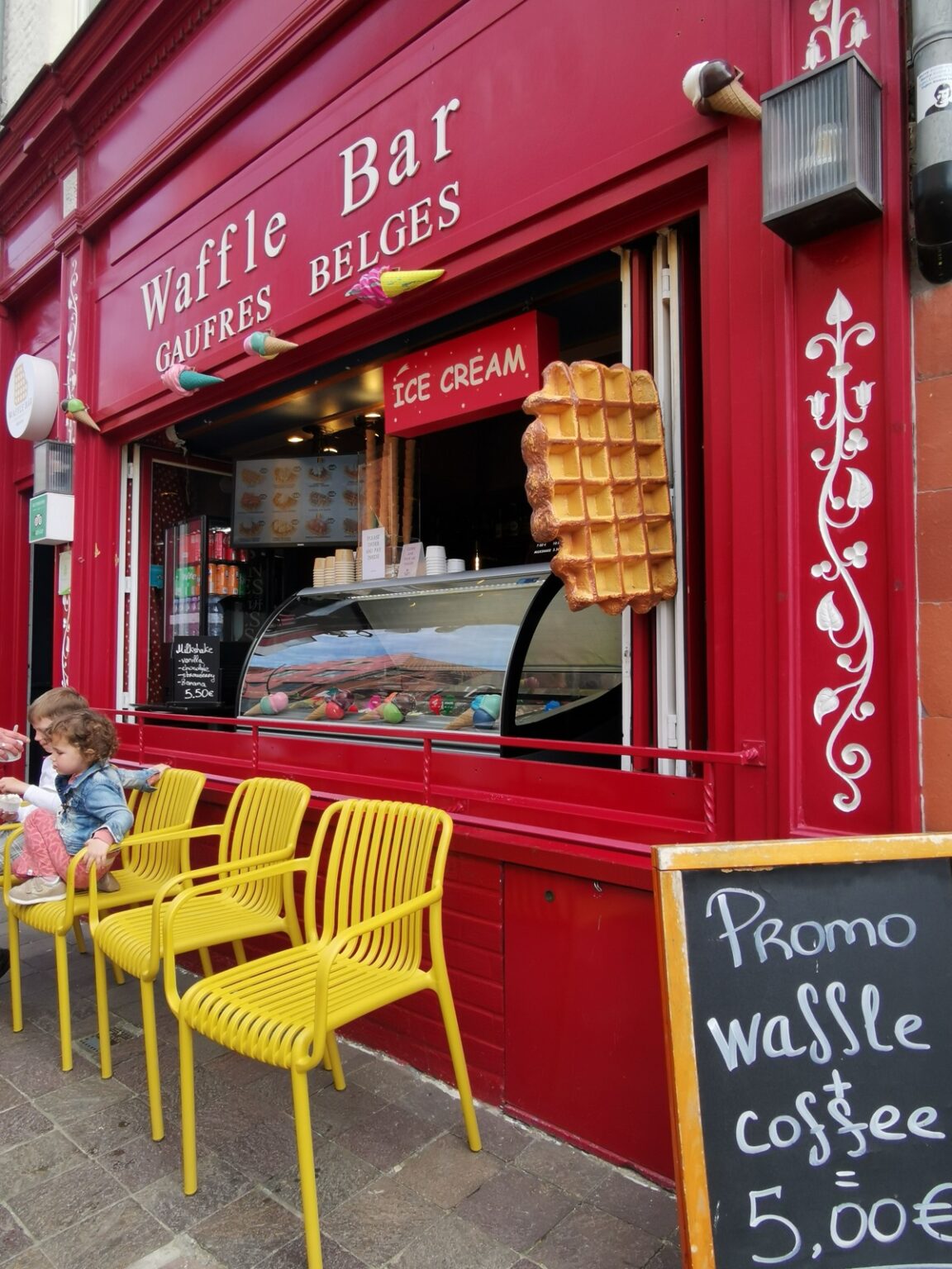 Waffel Geschäft in Brügge