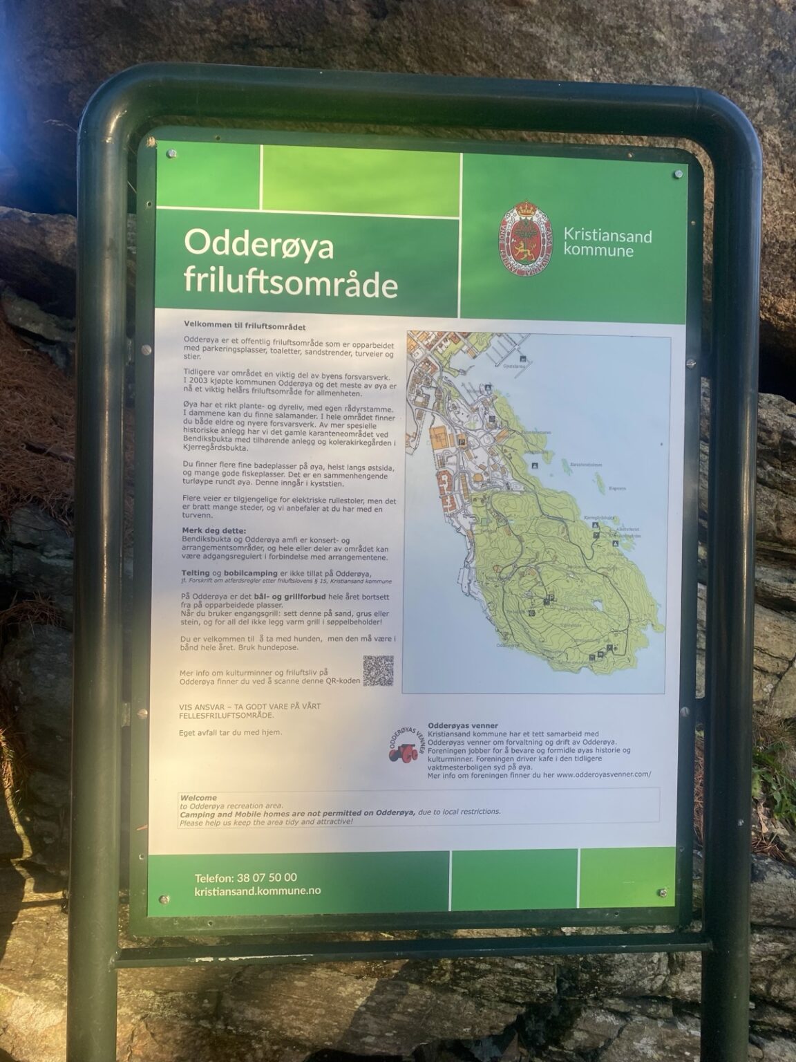 Wanderweg Odderøya in Kristiansand
