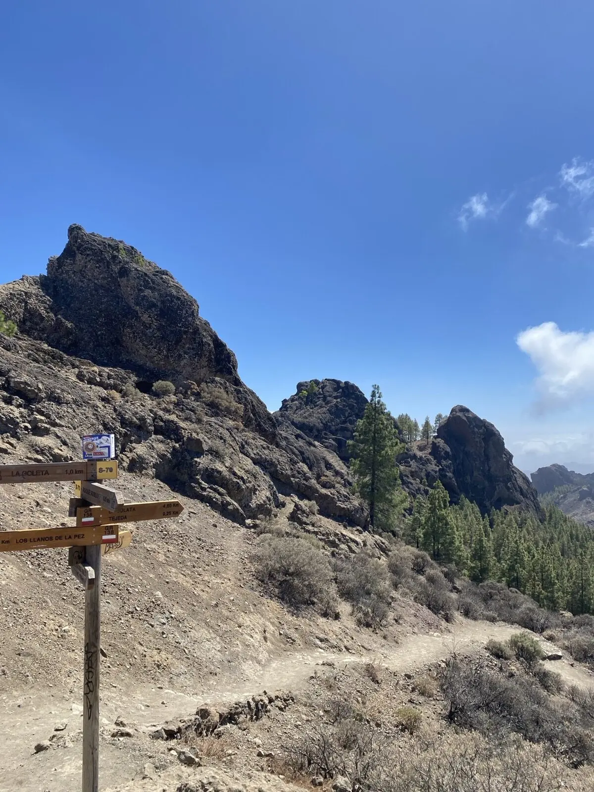 Wanderung zum Roque Nublo auf Gran Canaria