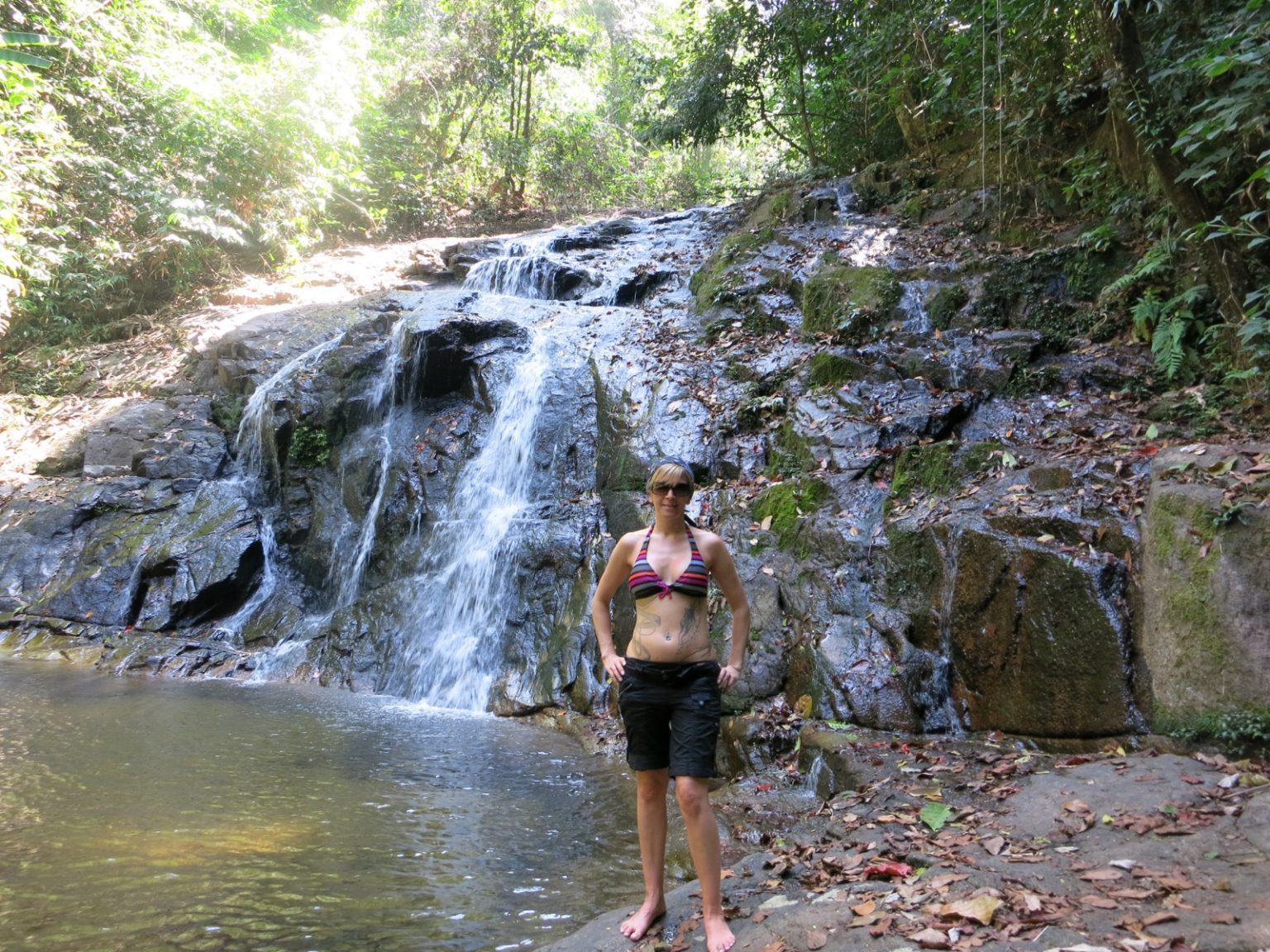 Wasserfall im Dschungel Khao Lak