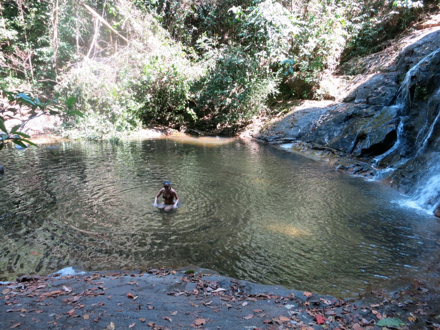 Wasserfall auf Khao Lak
