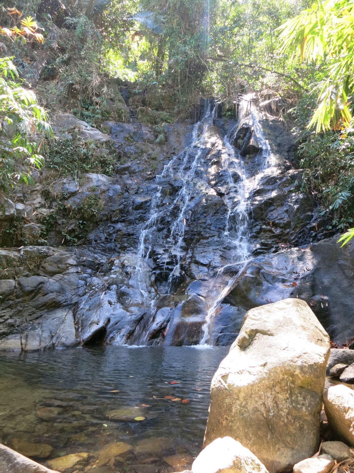 Wasserfall im Dschungel Khao Lak