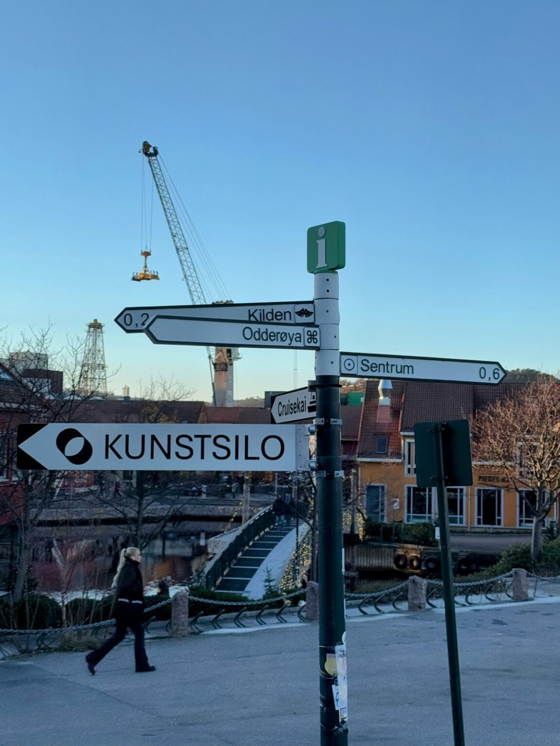 Wegweiser Kunstsilo