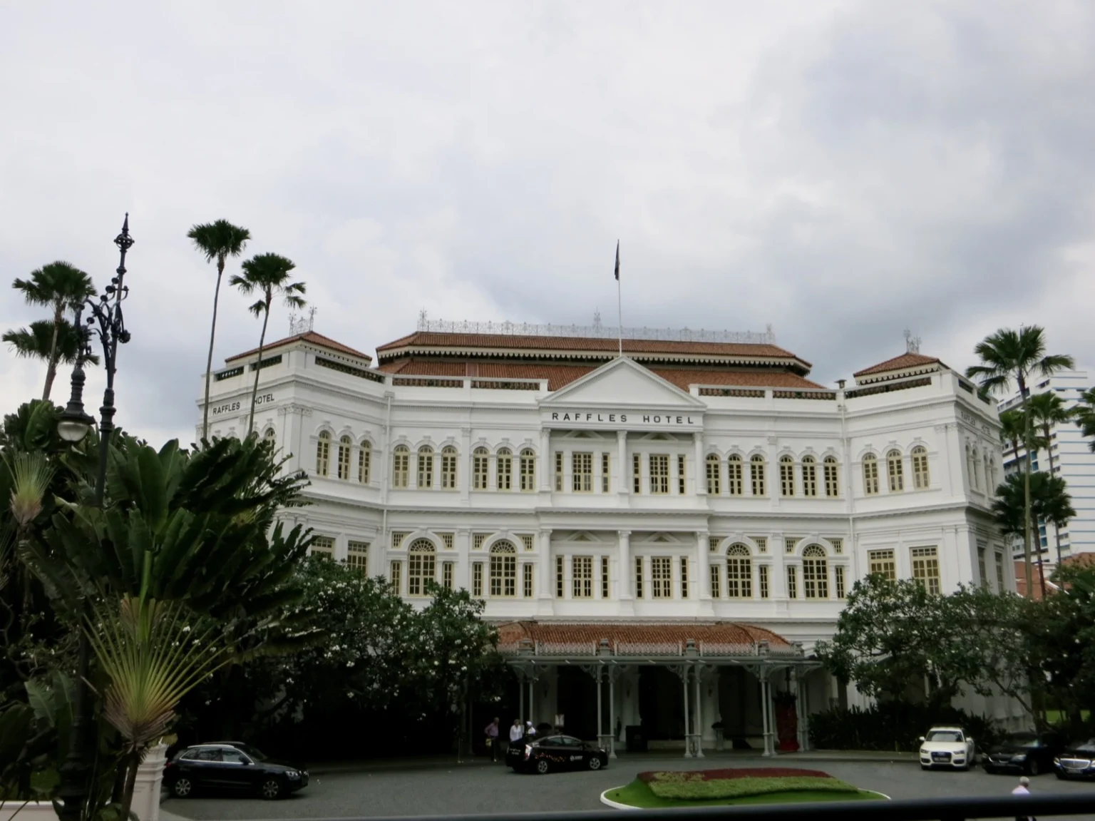 Raffles Hotel in Singapur
