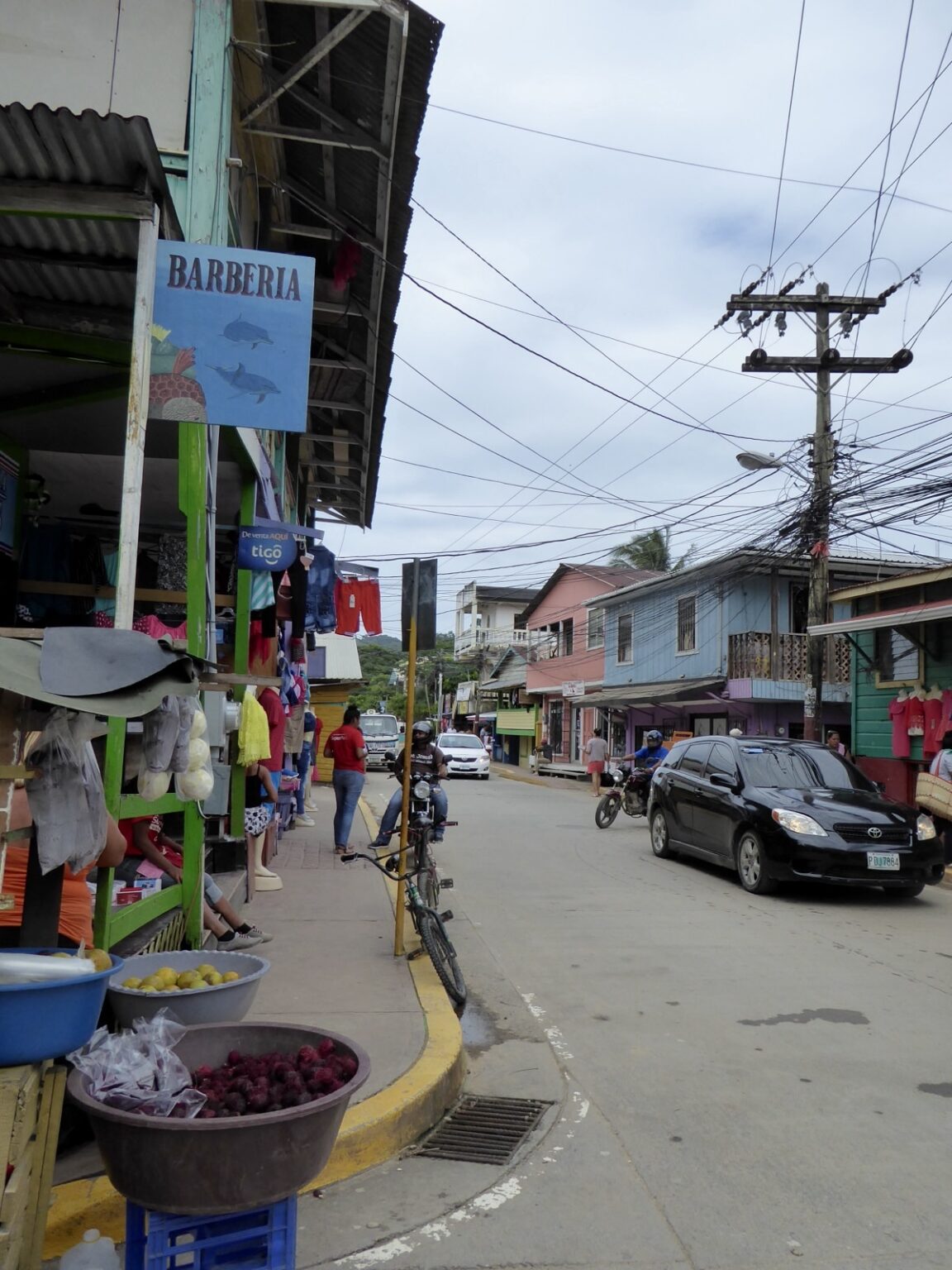 Zentrum Coxen Hole Roatan Honduras